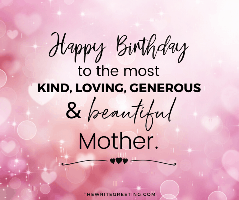 What To Write In Your Mom's Birthday Card - The Write Greeting