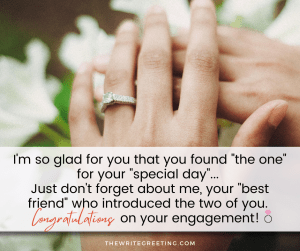 35+ Sweet Engagement Wishes For Best Friend - The Write Greeting