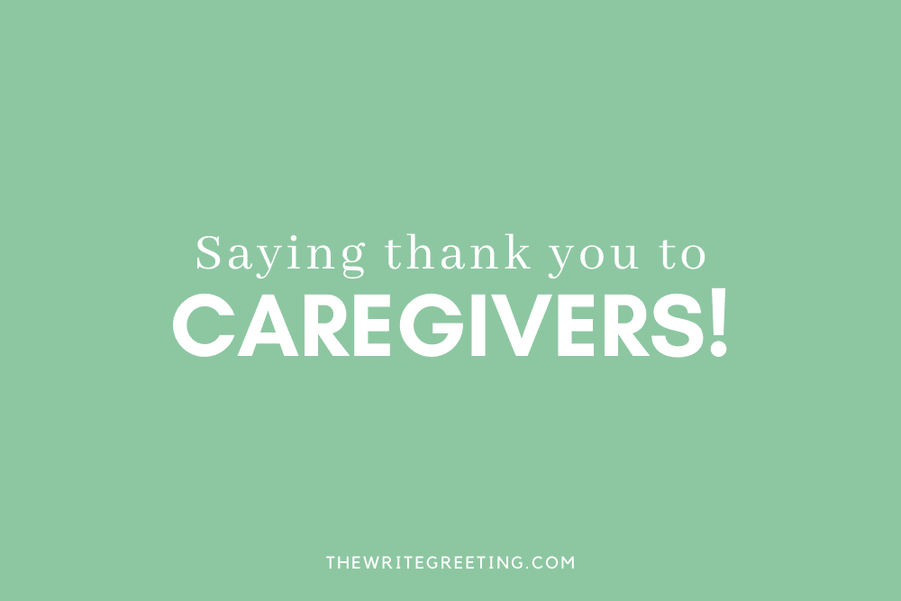 Caregivers quotes in green