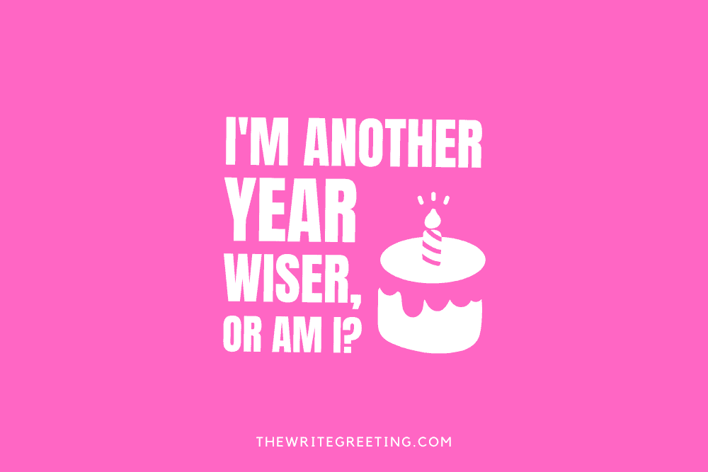 I'm another yar older in pink with cake illustration