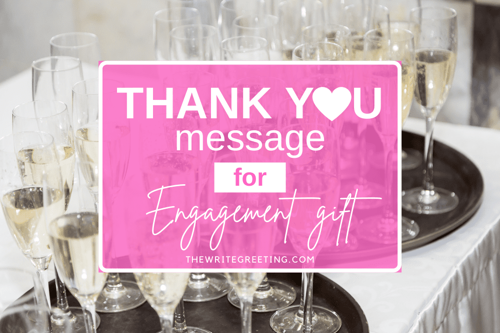Thank you message in pink