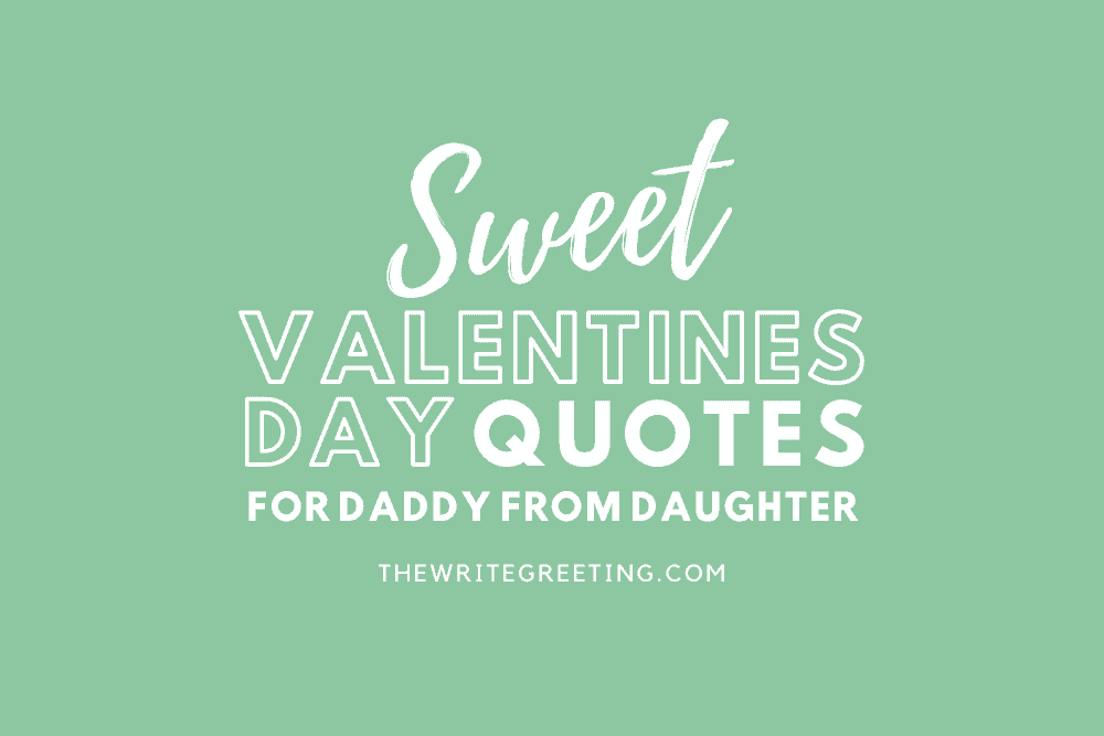 Sweet valentines day quotes in green