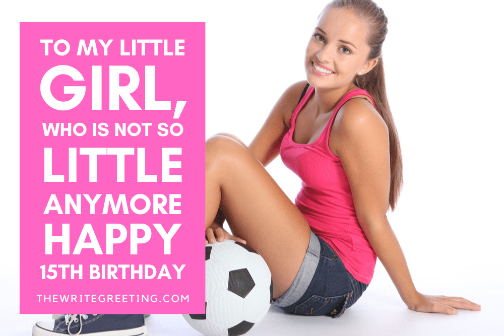 15 year old girl in soccer gear